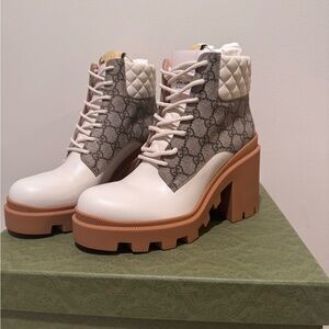 GG Supreme Lace-Up Boots